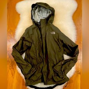 The North Face raincoat